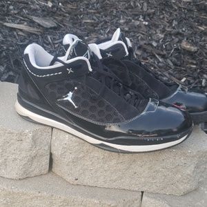 Men's cp3 Jordan black shoes